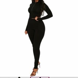 Naked Wardrobe Ribbed Snatched Joggers XS